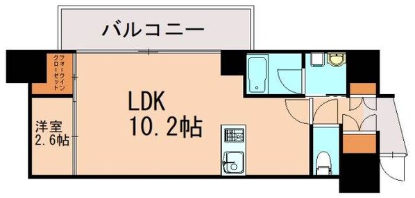 博多駅 徒歩17分 5階の物件間取画像